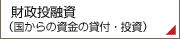 財政投融資（国からの資金の貸付・投資）