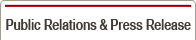 Public Relations & Press Release