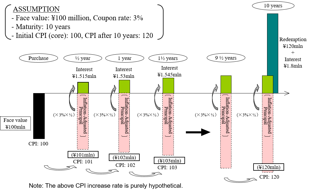 Conceptual scheme of Inflation-Indexed Bonds Figure