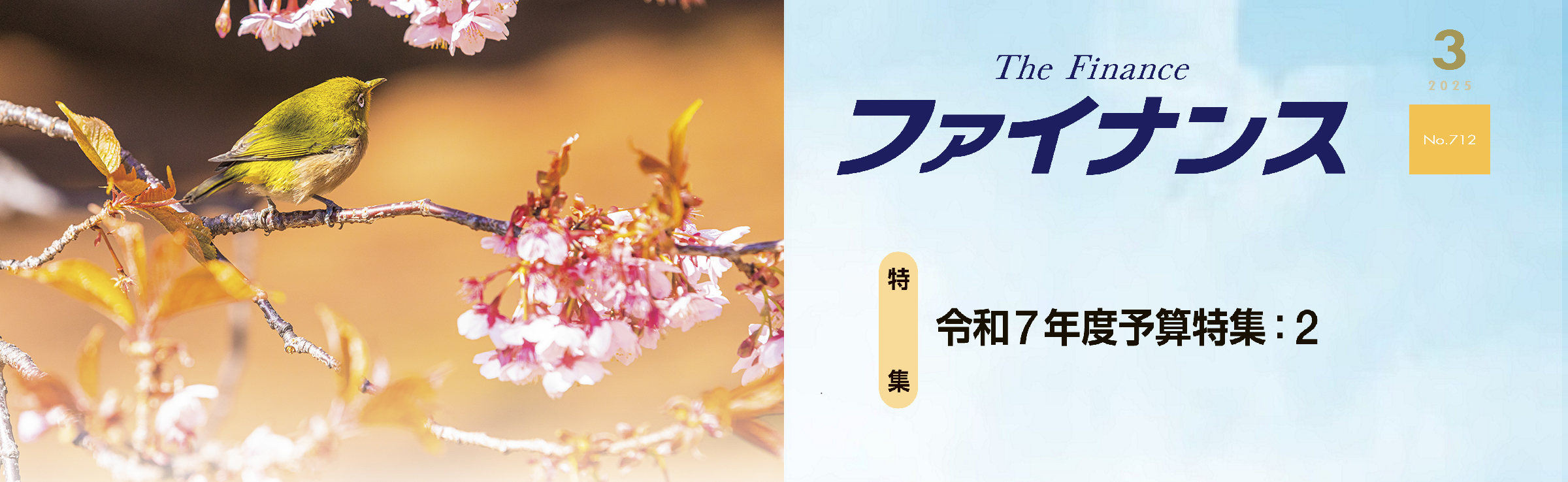 ファイナンス３月号
