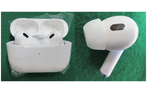 イヤホン（意匠権）の写真