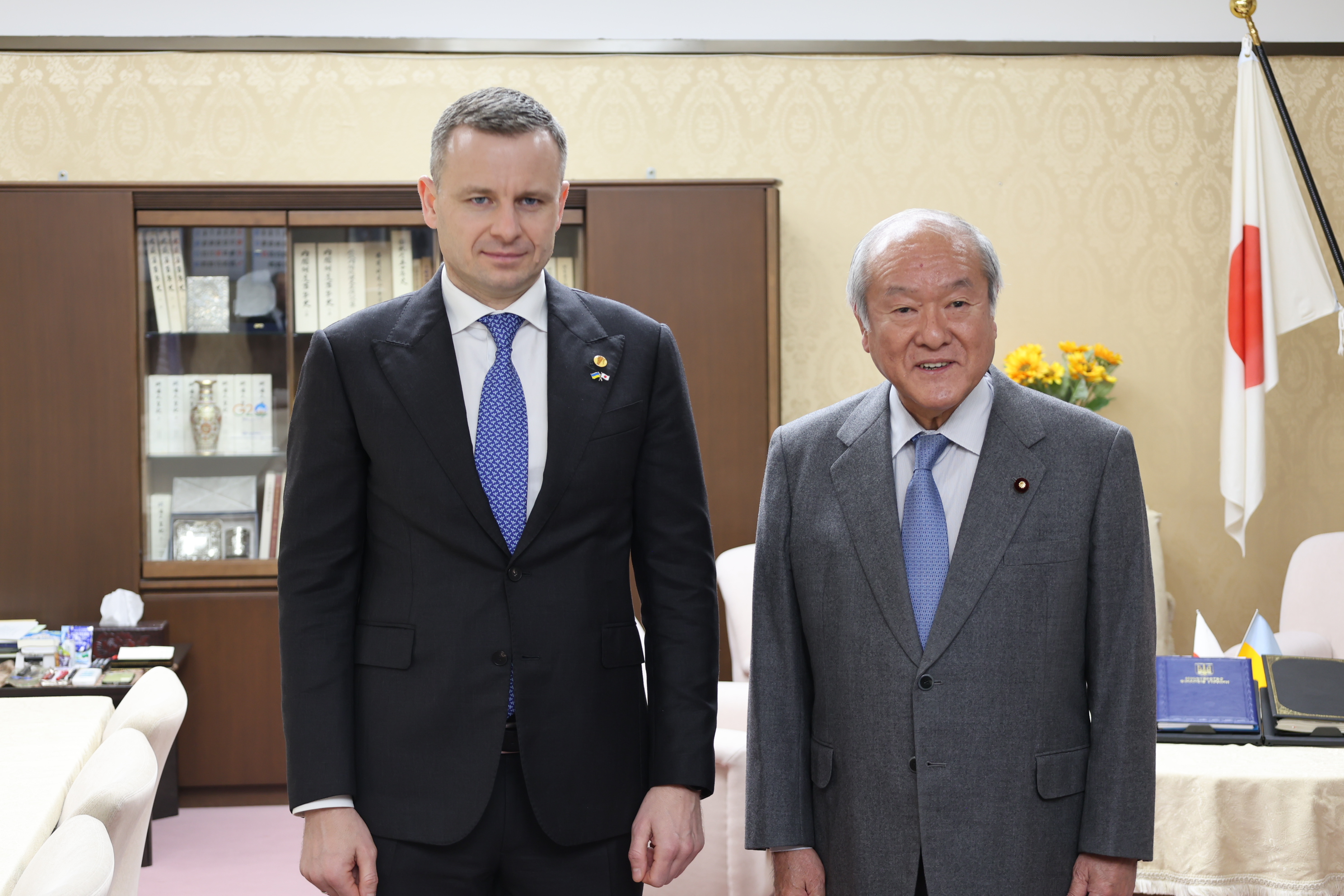 鈴木大臣とマルチェンコ大臣
