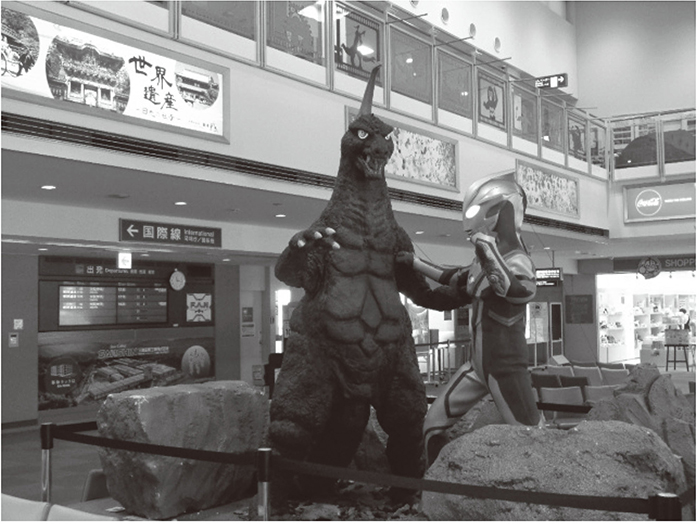 ウルトラヒーロー対決ジオラマ