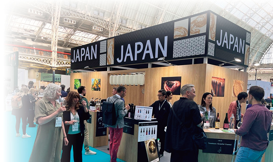 London Wine Fair2024(ブースの様子)