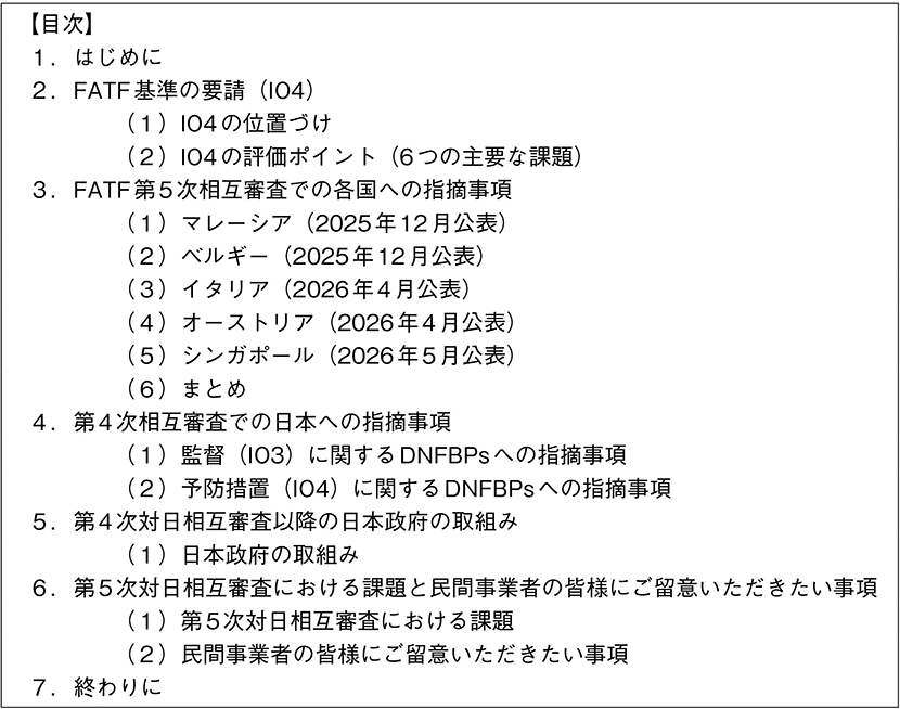 目次