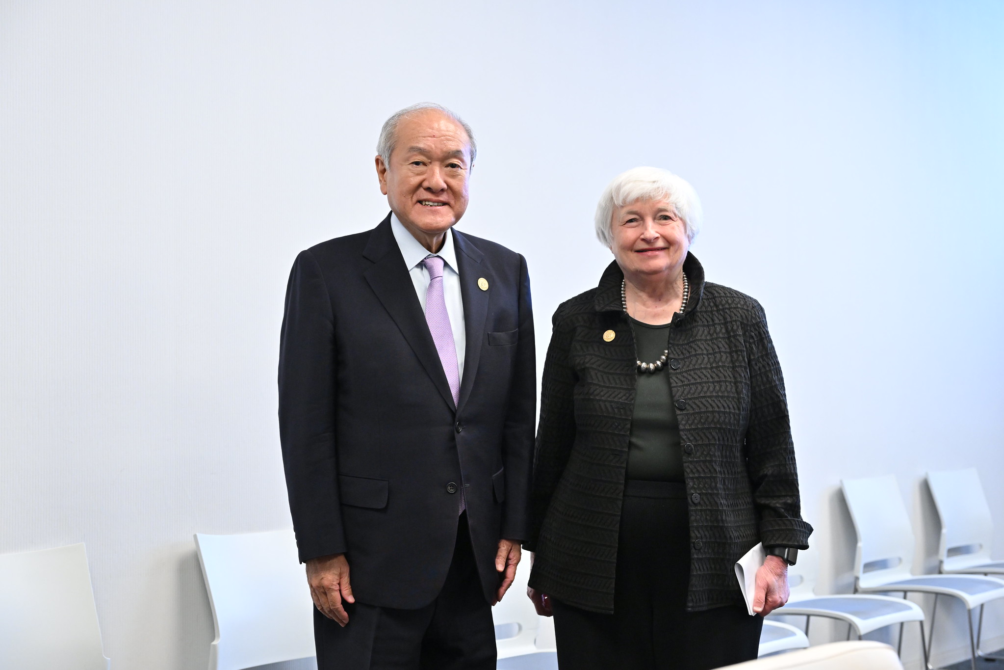 イエレン米財務長官との面会