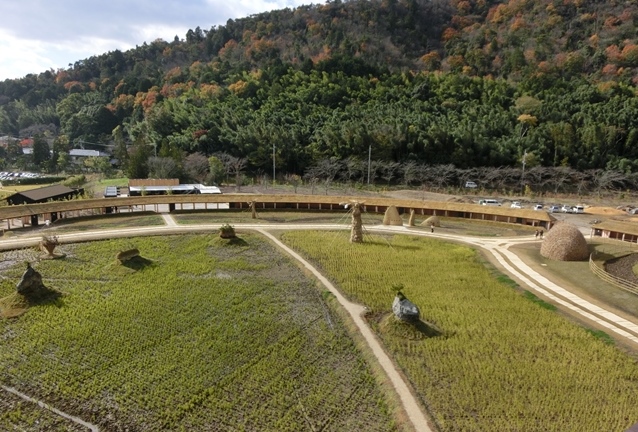 20161128ラ・コリーナ近江八幡庭園風景の写真